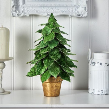 Velvet mini trees