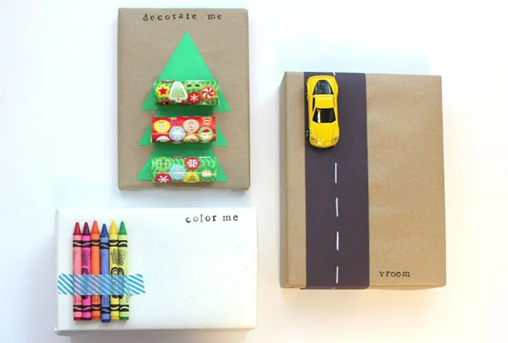Add a little fun by having a super cute bonus gift in your wrap.