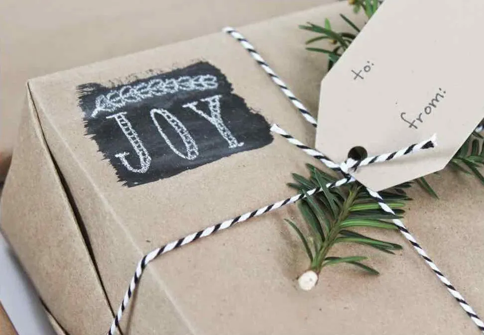 You can also customize your gift tag using this idea.