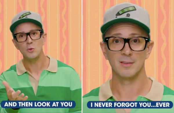 Watch 25th anniversary video of Steve from Blue's Clues