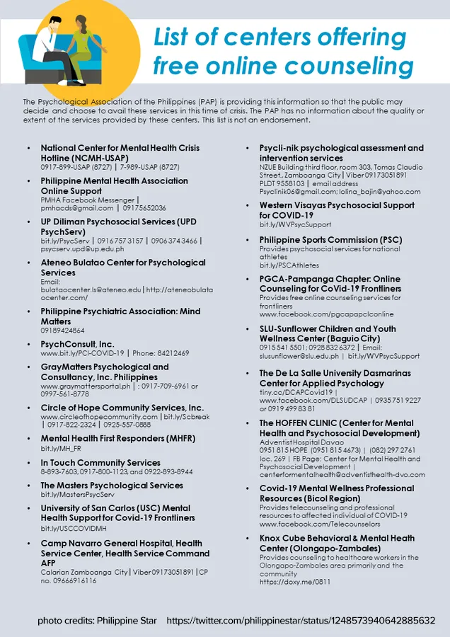 Access these organizations with free mental health evaluation.