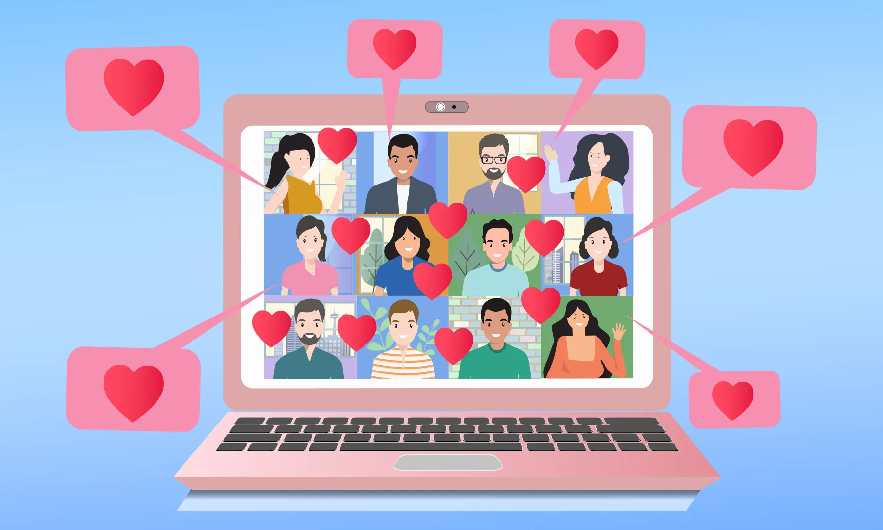 7 Virtual Valentines Day Ideas for Work That Officemates Will Surely Enjoy