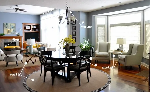 Ancient Chinese Practice to use these important elements when you decorate from furniture, wall color that will reflect light, to potted plant.