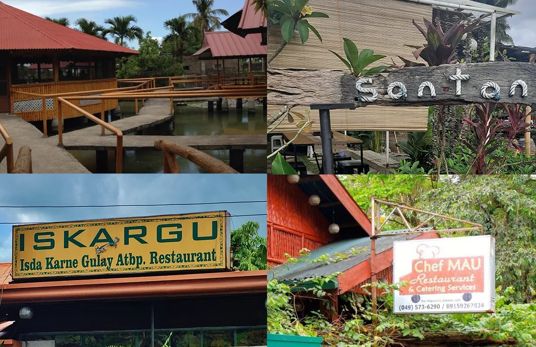 Restaurants in Calauan great for big groups and other travelers