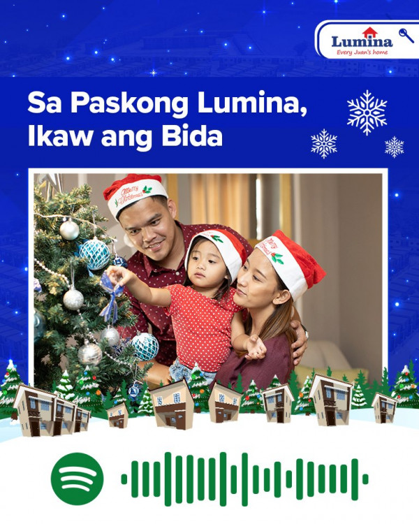 Lumina Homes: Sa Paskong Lumina Ikaw ang Bida