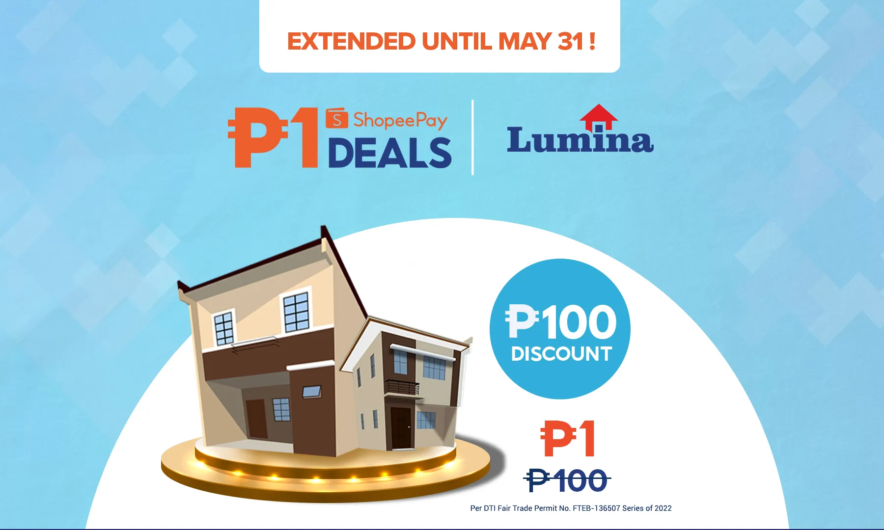 until May 31 2022 Shopee piso deal for PR