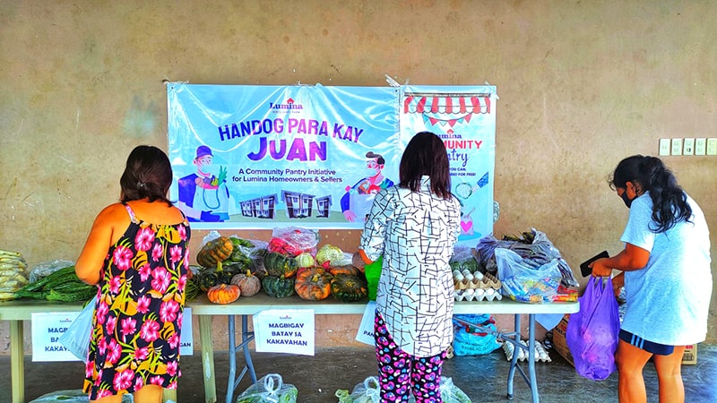 Lumina Homes in Quezon Community Pantry Houses in the Philippines Lumina Homes in Quezon Community Pantry