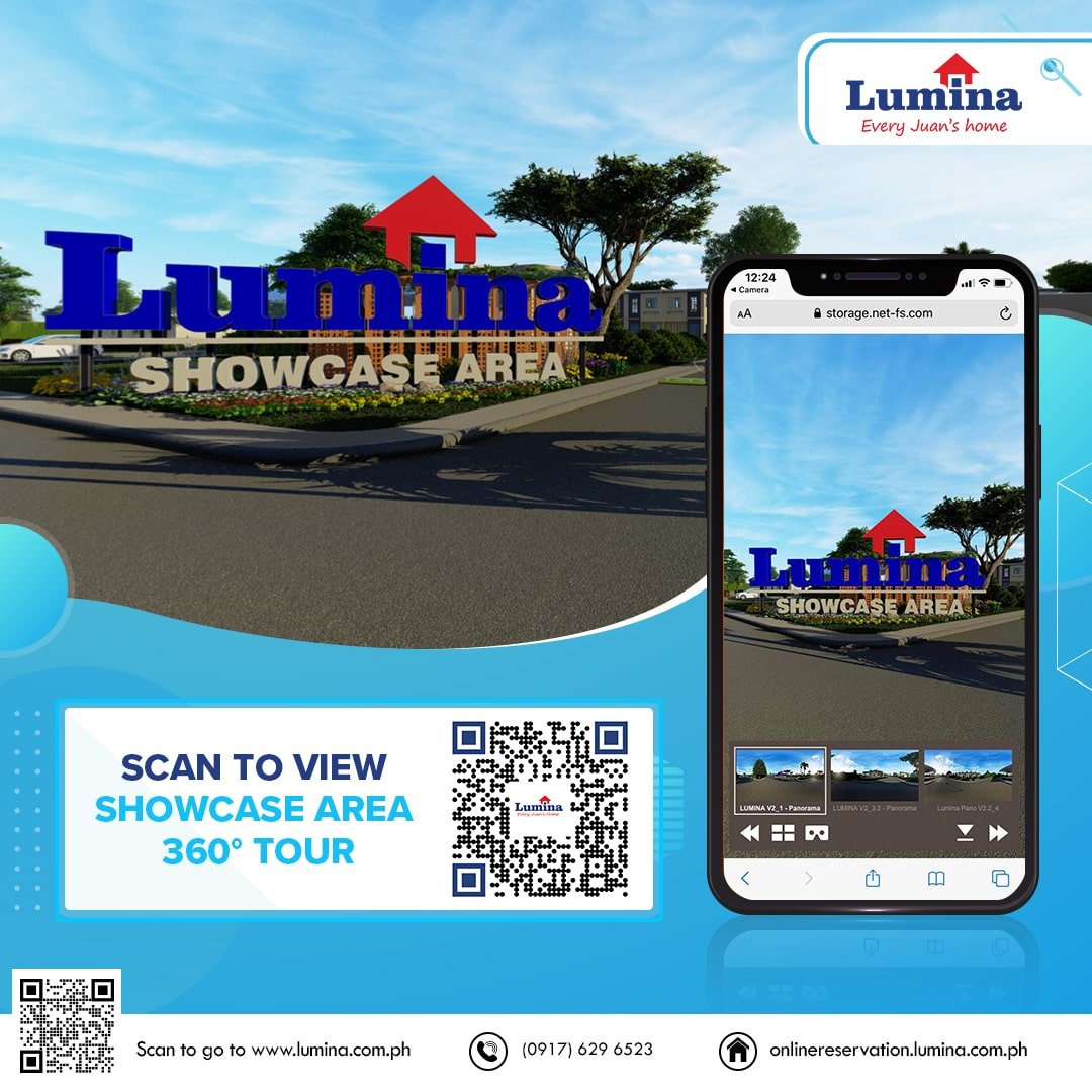 lumina-virtual-tour-qr-showcase-area-near-affordable-house-and-lot-for-sale-philippines-lumina-homes
