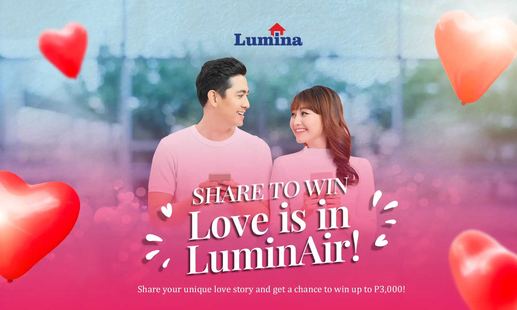 4 Love is in the LuminAir banner