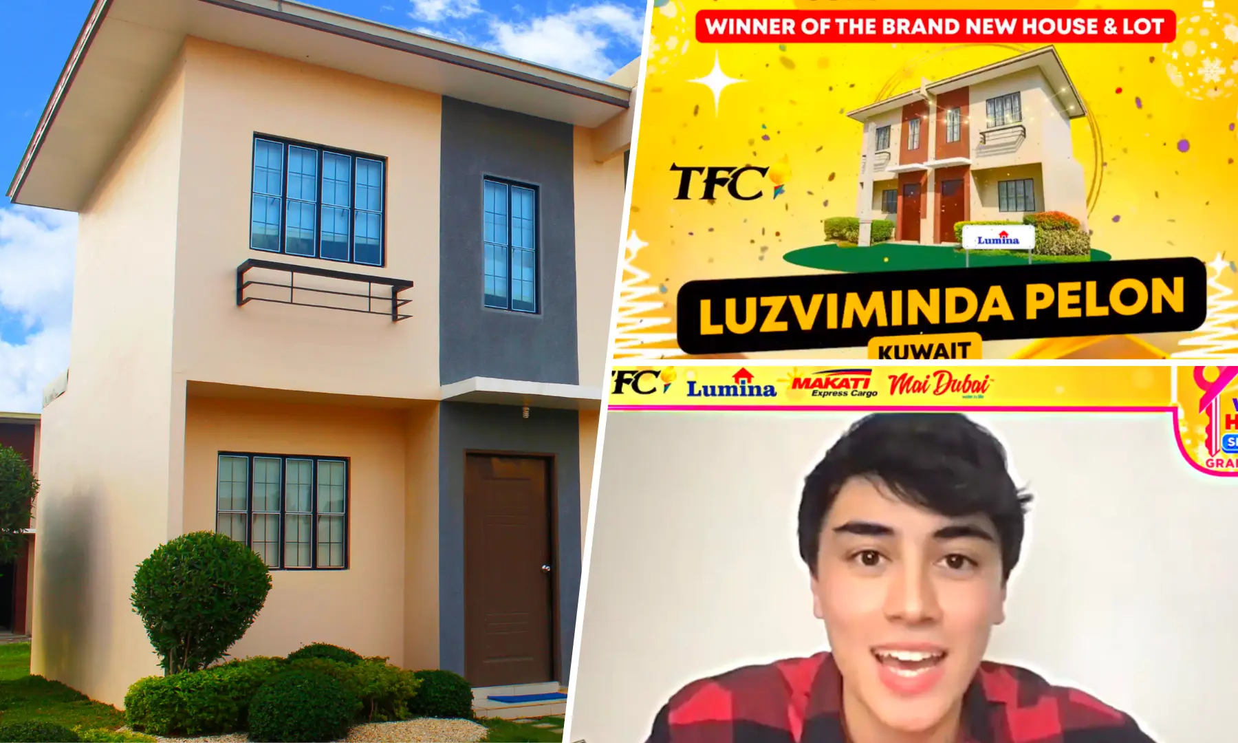 Lumina Gives House and Lot to Lucky OFW from Kuwait