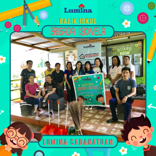Lumina-Cabanatuan-joins-Brigada-Eskwela-2019-near-affordable-house-and-lot-for-sale-philippines-lumina-homes