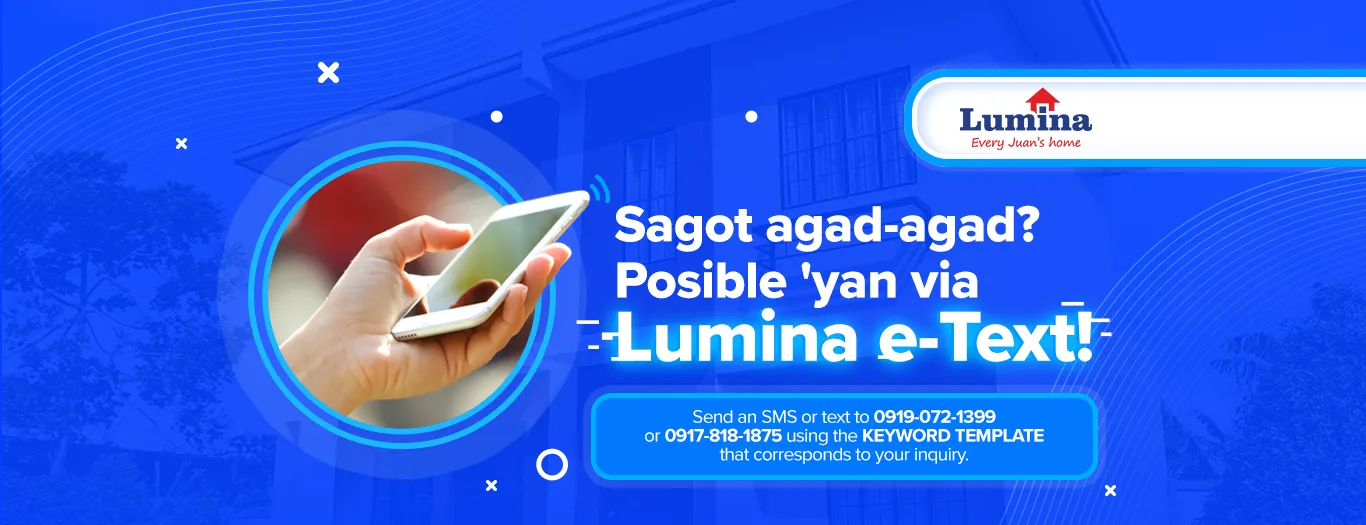 Lumina Homes Launches Lumina e Text v2