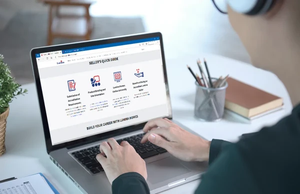 Lumina Homes Online, other services and links for faster clients transactions