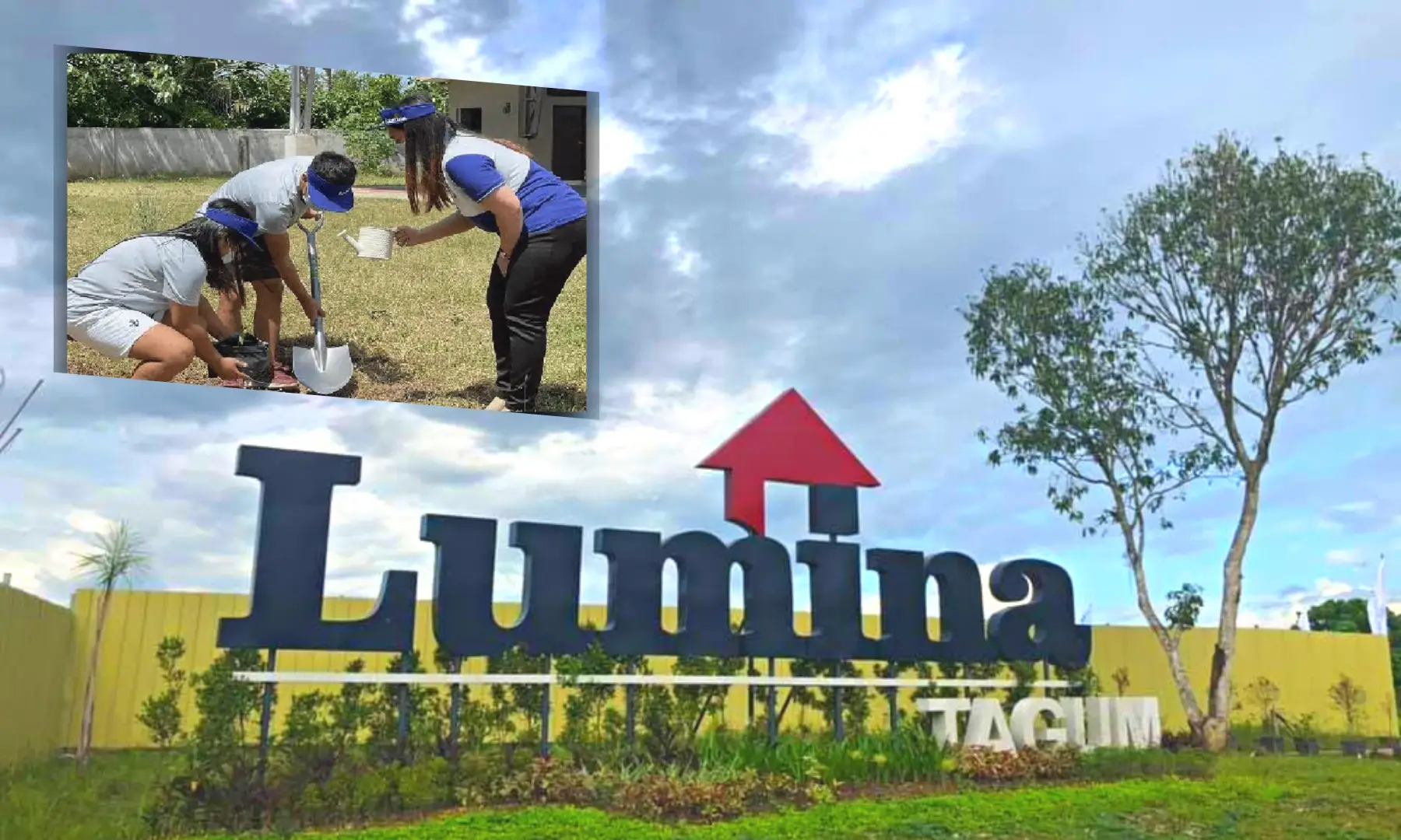 Lumina Tagum Led a Green Step Forward with CommuniTree Planting Event