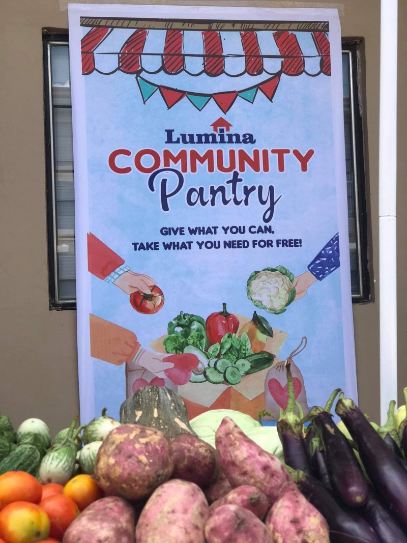 Lumina sets up community pantries in Lumina Cabanatuan, House and Lot For Sale Philippines 5