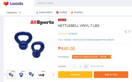 Lumina Homes Budol Finds Lazada Kettlebell