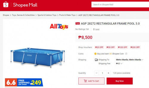 Lumina Homes Budol Finds Alltoys pool