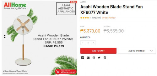 Lumina Homes Budol Finds Asahi Wooden Blade Fan Lumina Homes Budol Finds Asahi Wooden Blade Fan