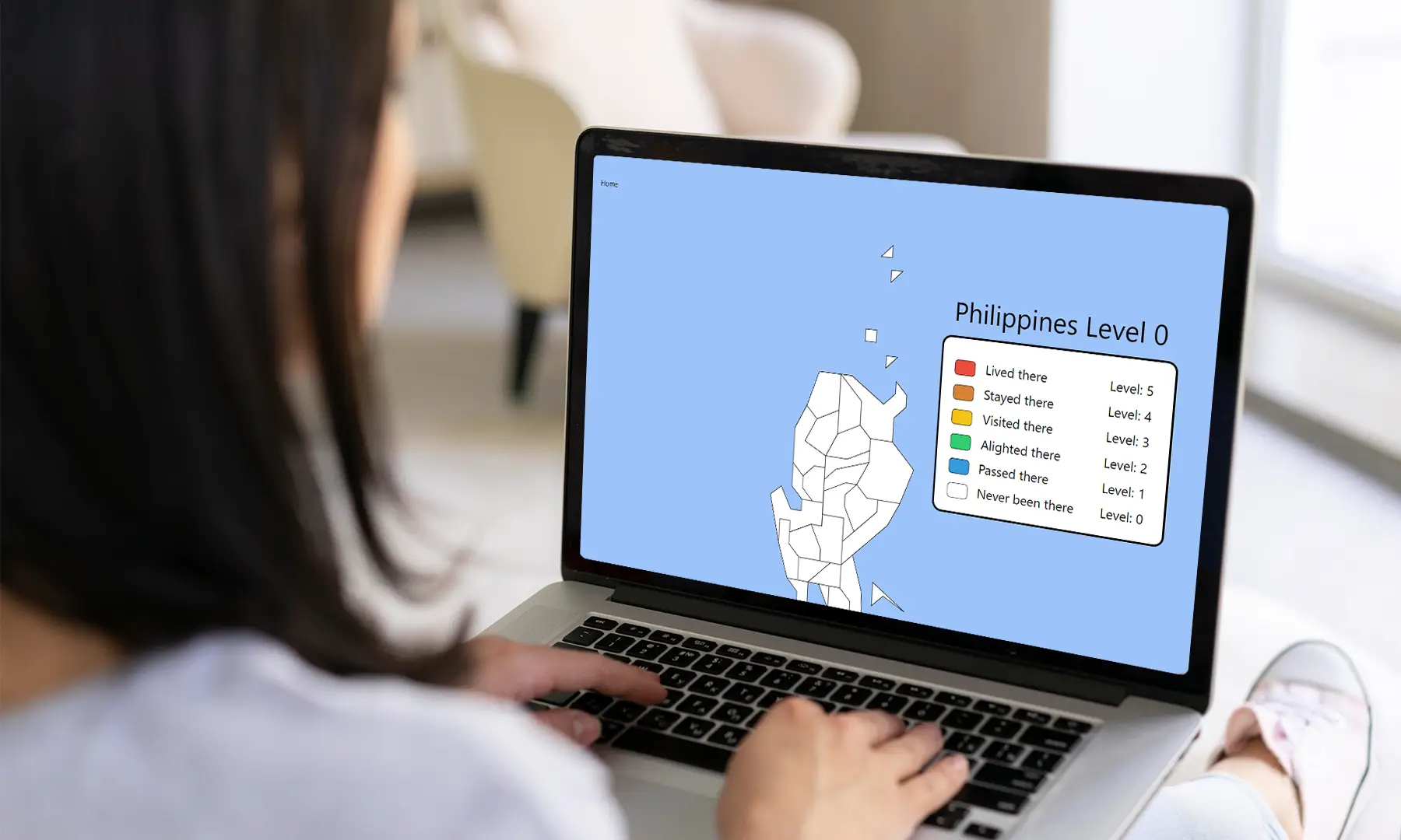 My Philippines Travel Level Web App How Well Traveled Are You