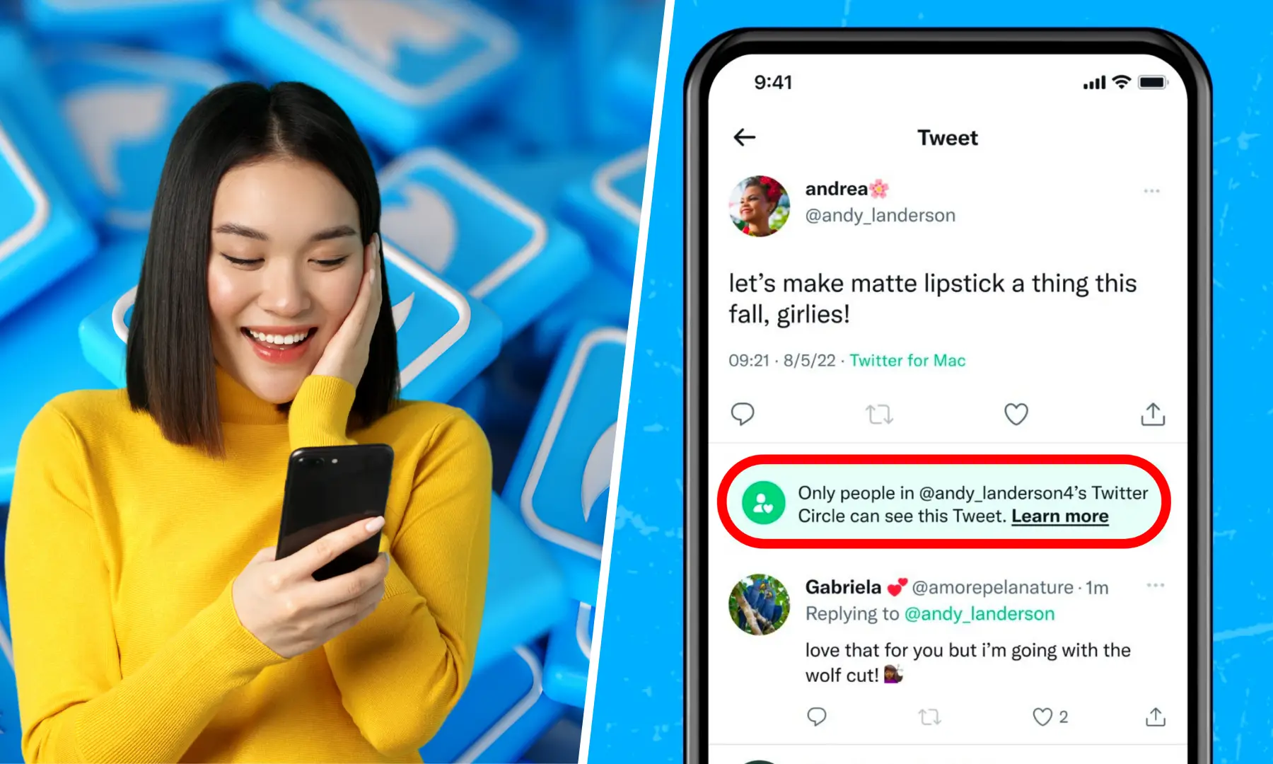 New Twitter Update Edit Button and Twitter Circle Now Available