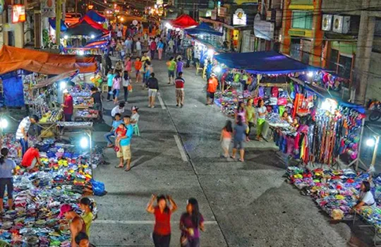 Enjoy the night market in Tagum City, Philippines