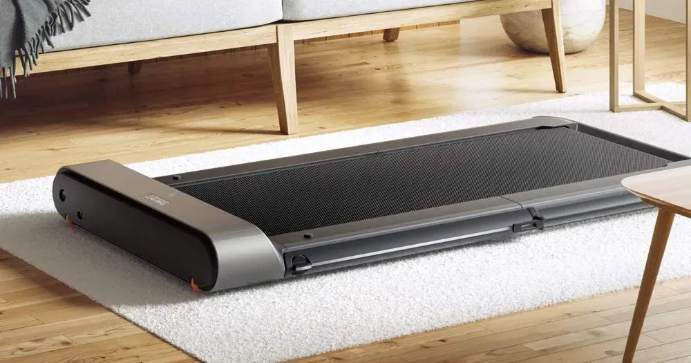 Easy storage Under-desk Treadmill for your portable home gym.