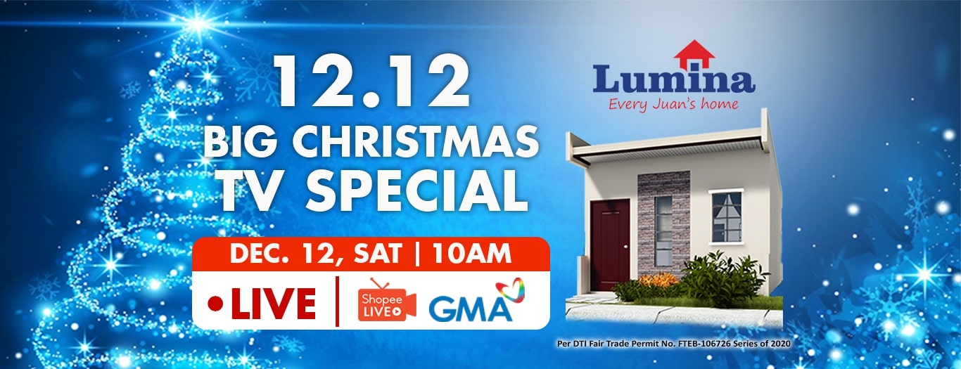 Lumina-and-Shopee-Big-Christmas-Sale-TV-Special-near-affordable-house-and-lot-for-sale-philippines-lumina-homes