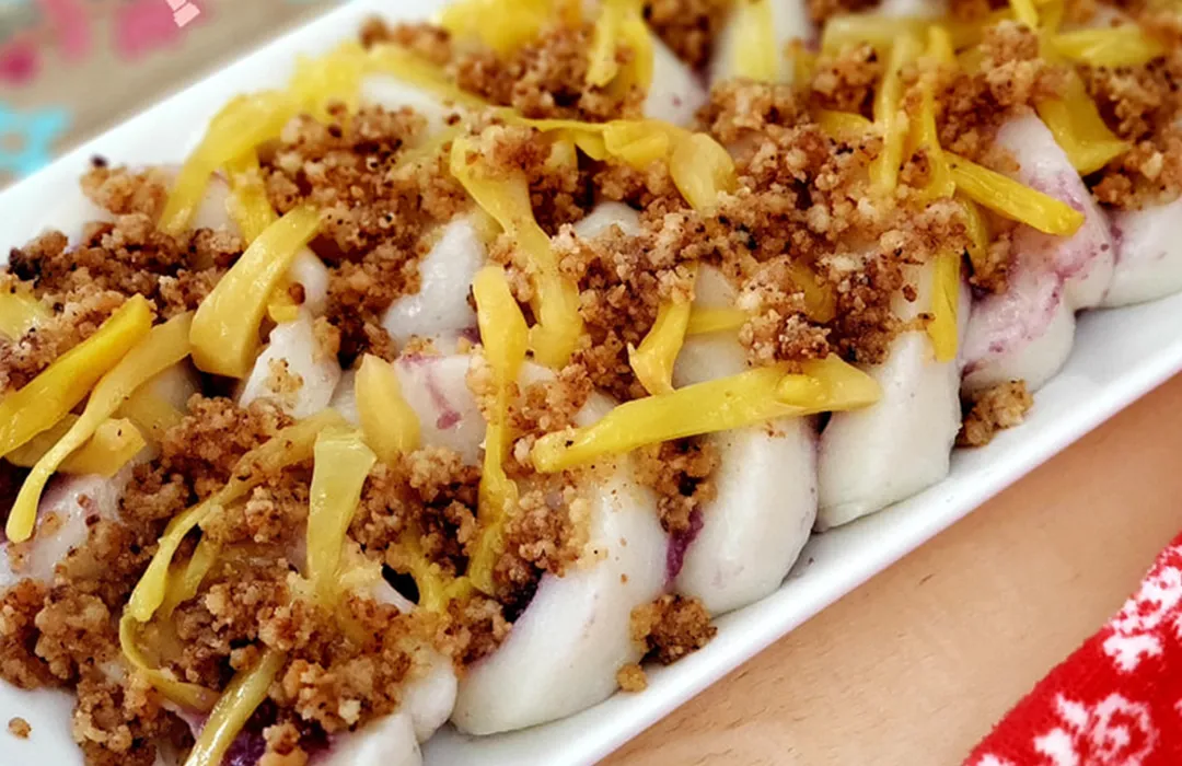 Have you tried Kalamay-kapit with condensed milk and kapeng barako?