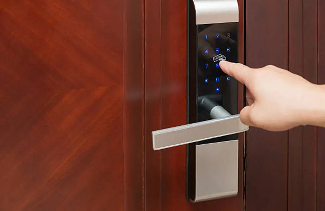 Install a smart door lock like those in the K-dramas you watched.