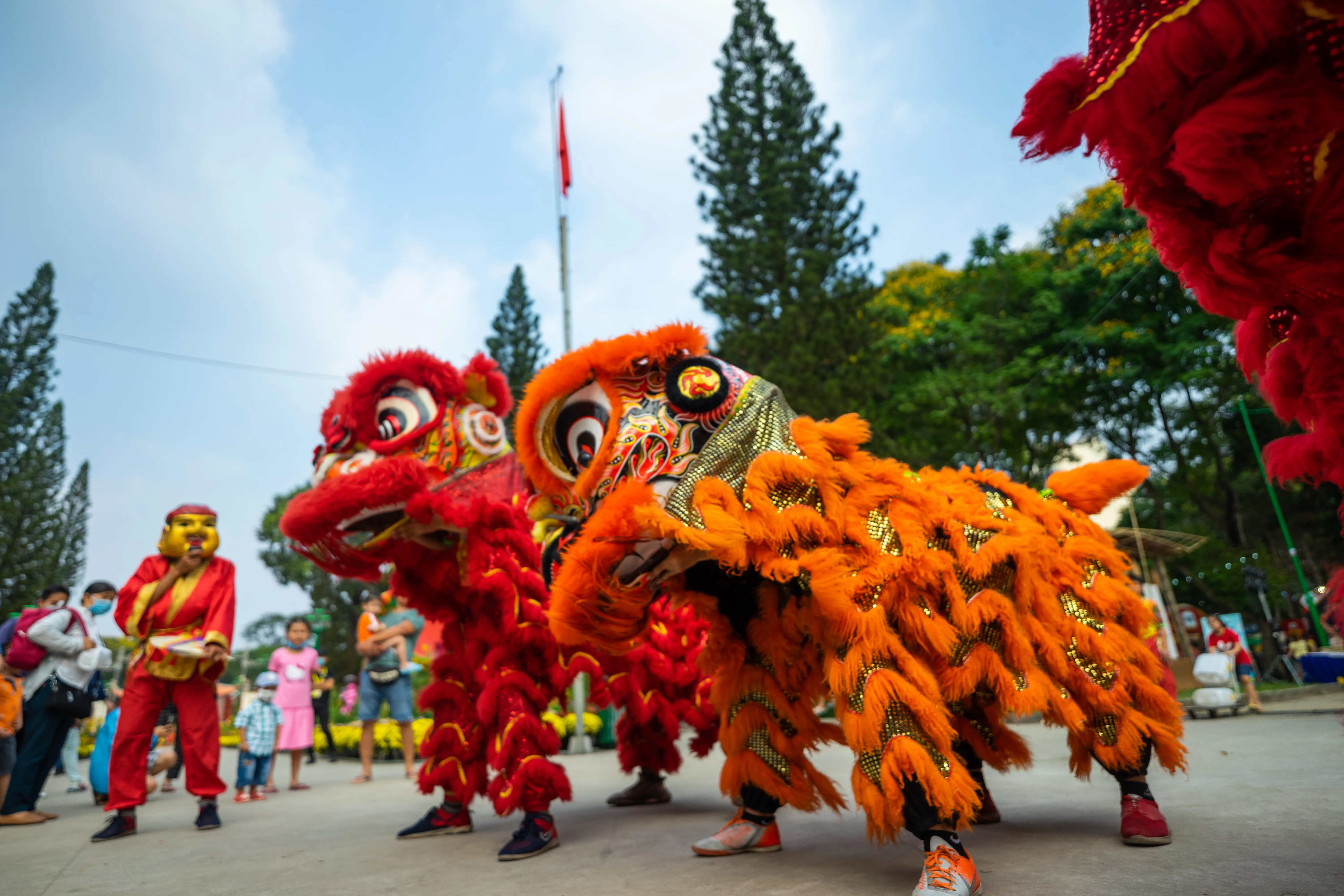 Do or watch the dragon dance this Chinese New Year as if you are attending a lantern festival