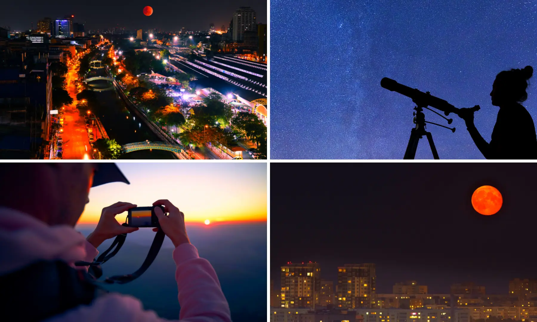 Watching and Snapping Photo Ideas for the Total Lunar Eclipse 2022