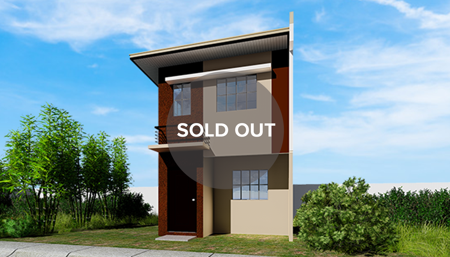 armina single firewall artist perspective 1 sold out | Affordable House and Lot For Sale In The Philippines