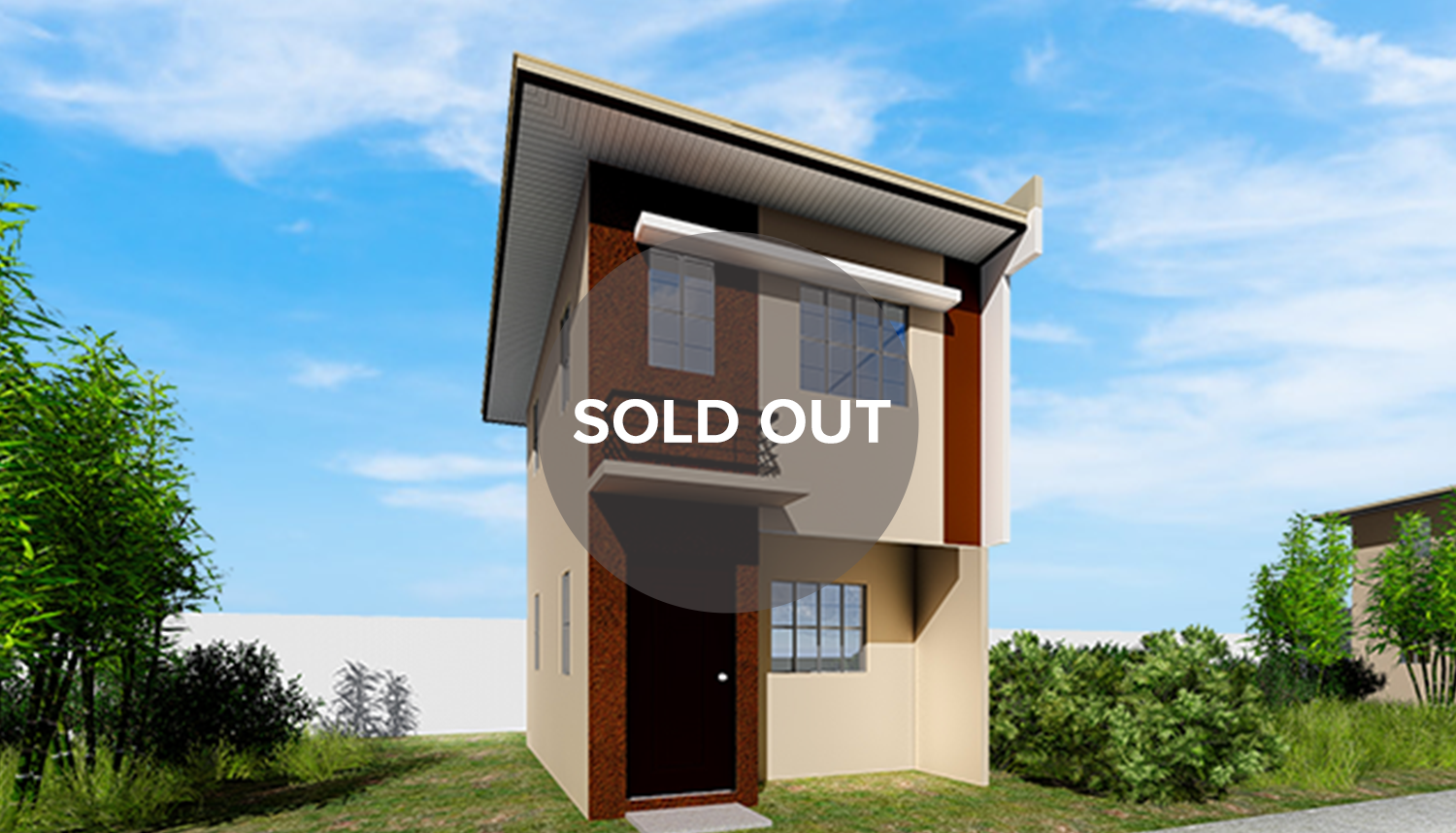 armina single firewall artist perspective 2 sold out | Affordable House and Lot For Sale In The Philippines