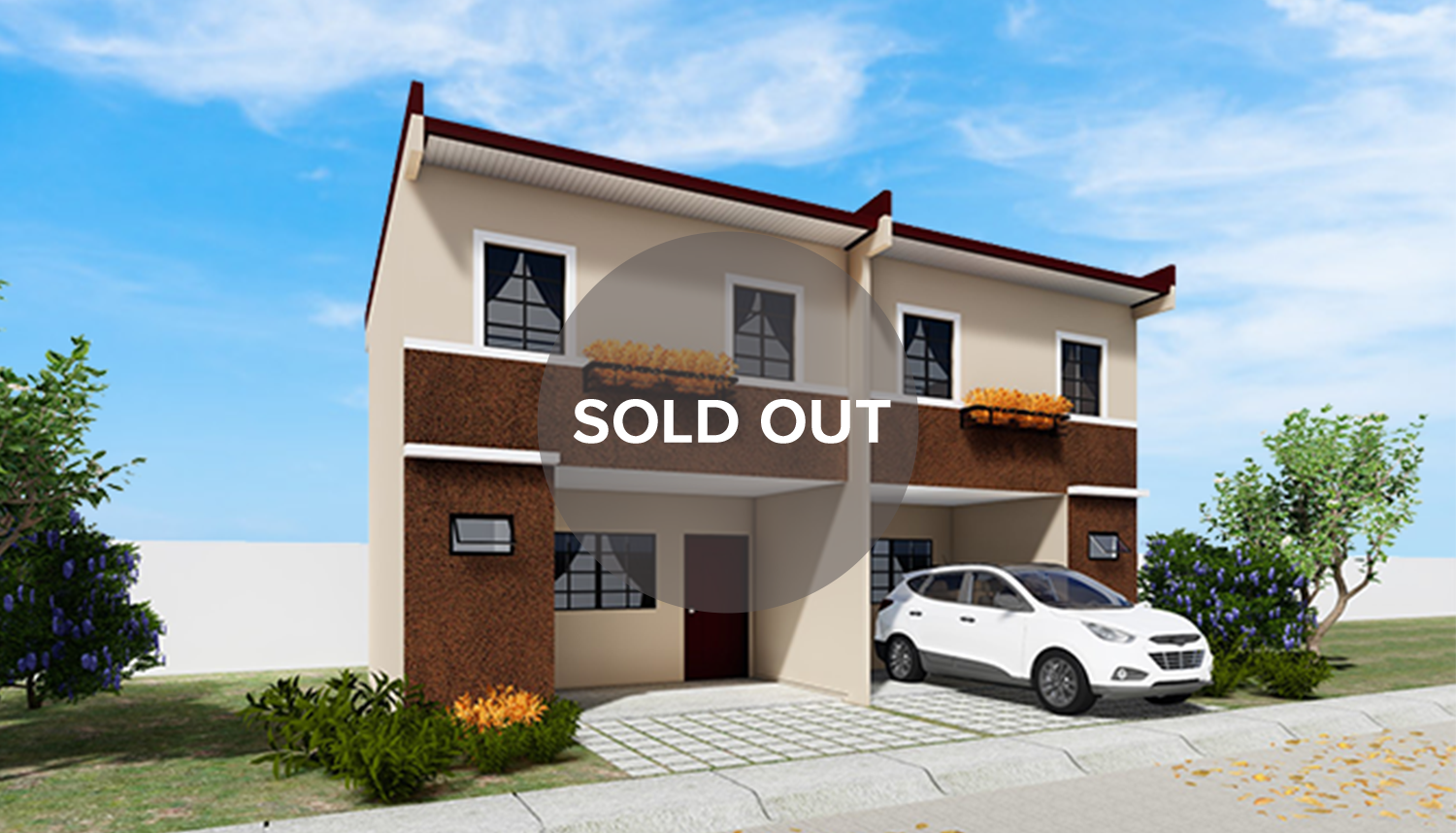 lumina athena duplex artists perspective sold out | Affordable House and Lot For Sale In The Philippines